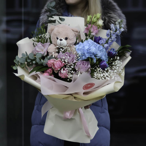 Букет "Тедділенд"