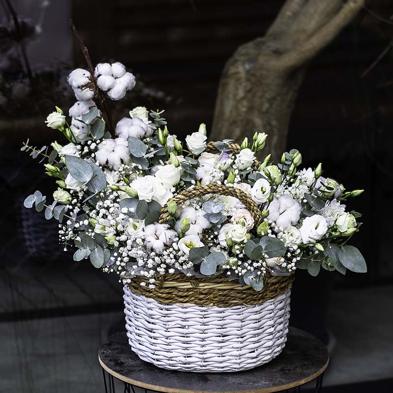 Flower basket "Under the sky"