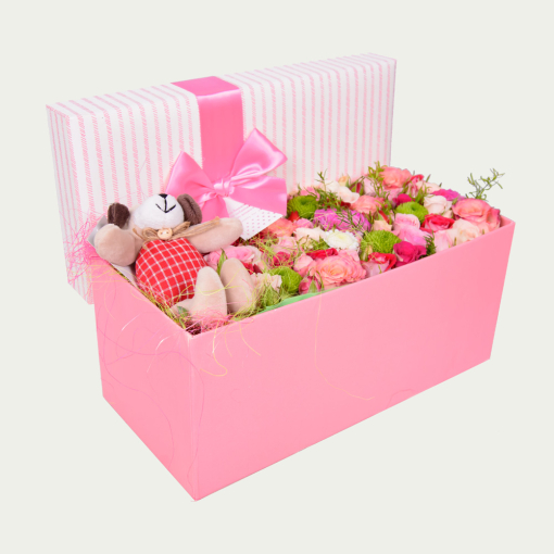 Композиція квітів "М'яка ніжність"