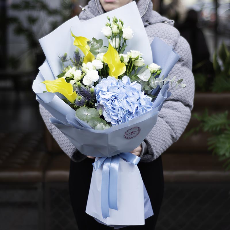 Bouquet "Blue Harbor"