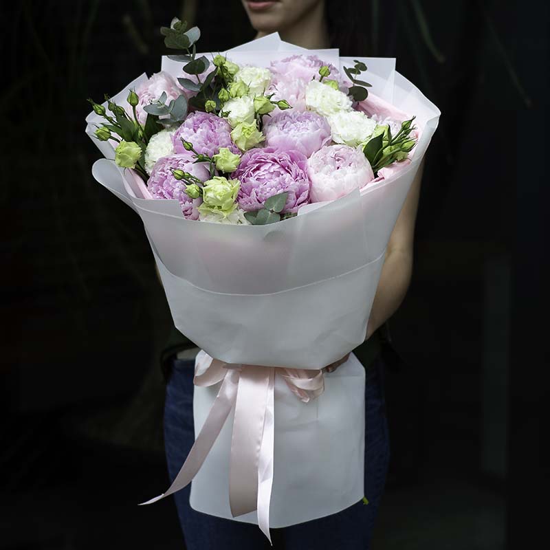 Bouquet "Delicate marshmallows"