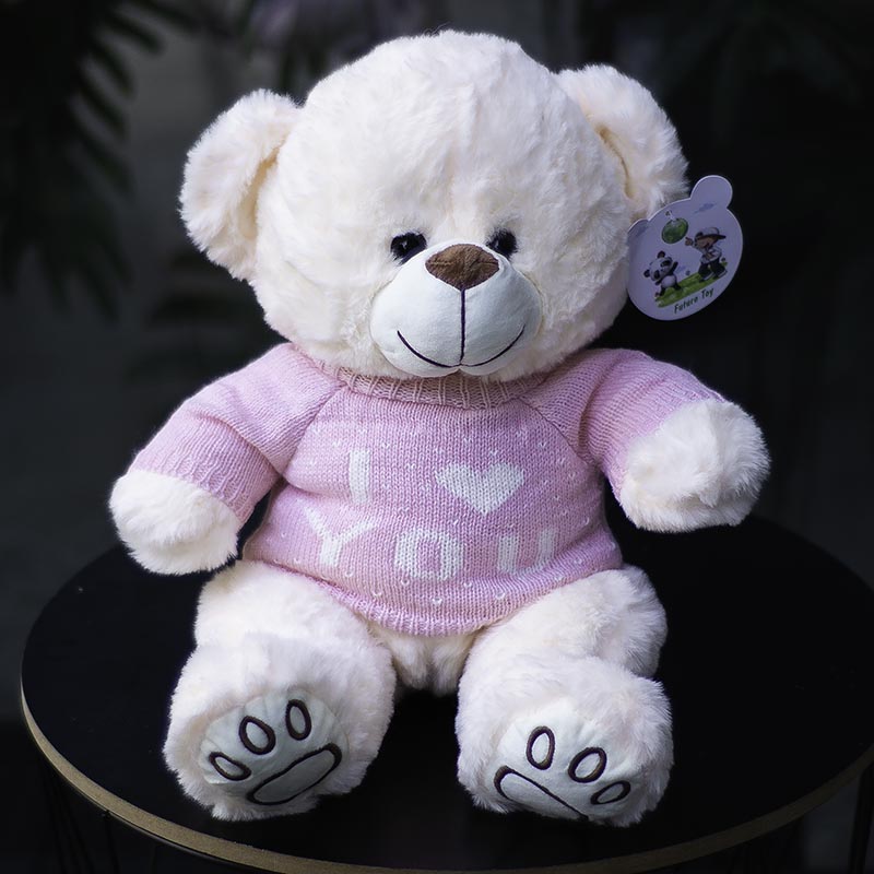 Ведмедик Тедді середній (персиковий)