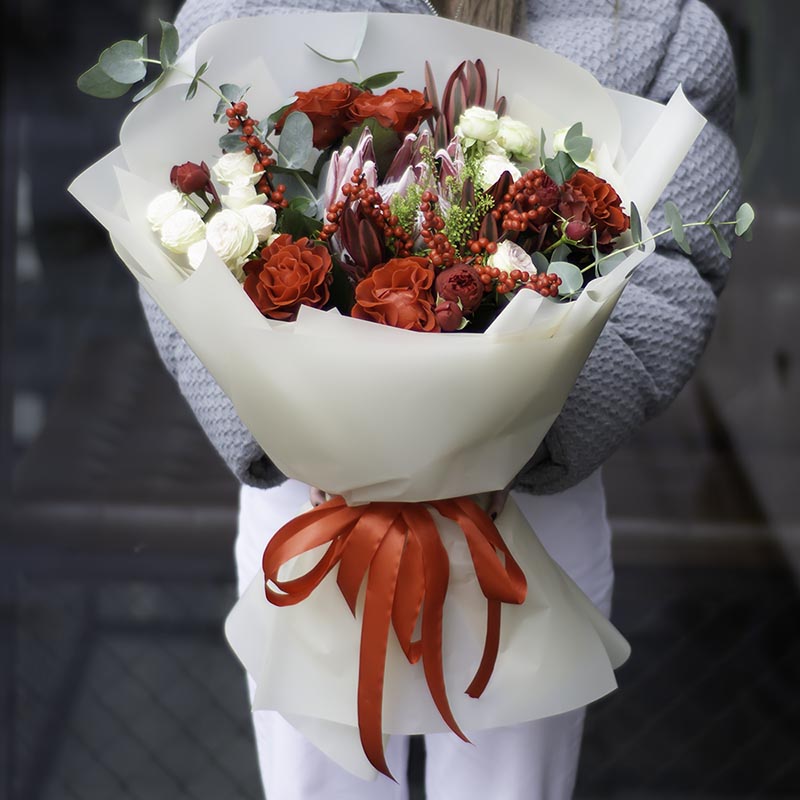 Bouquet "Winter cocktail"