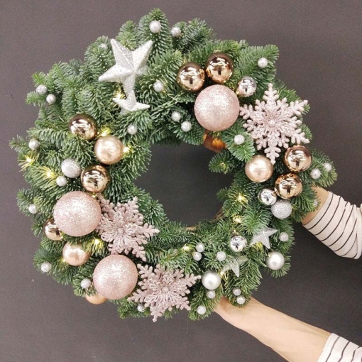 Різдвяний віночок "Зоряний"