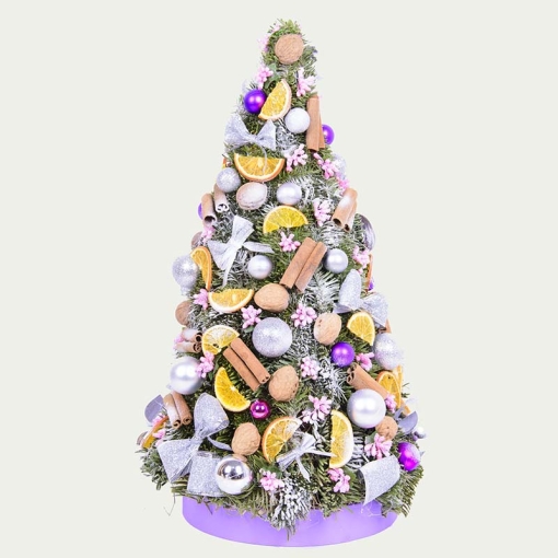 Декоративна ялинка "Посріблена ніжність"