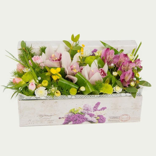 Квіткова коробка "У повітрі-літо"