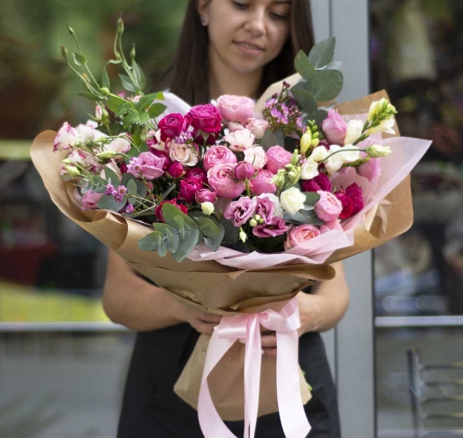 Букет "Малинова поезія"