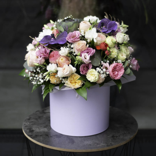 Квітковий циліндр "Квітковий джем"