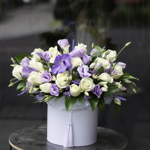 Квітковий циліндр "Квітковий джаз"