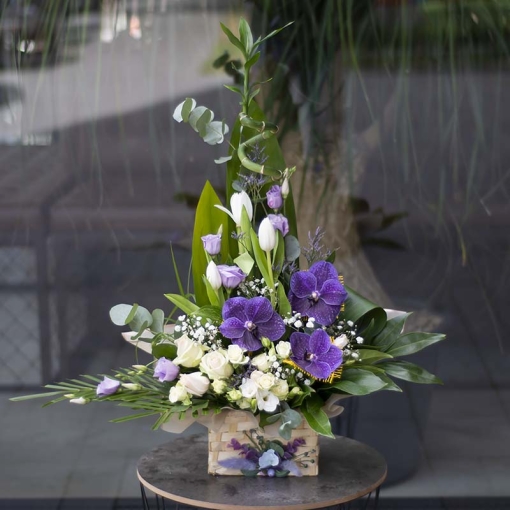 Квіткова композиція "Вечірня мить"