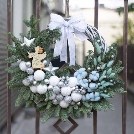 Різдвяний віночок "Ангельське диво"