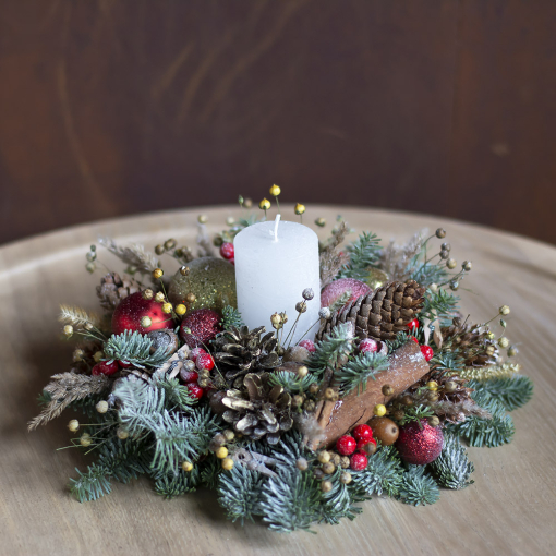 Різдвяний підсвічник "Лісове диво"