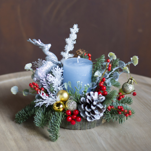 Різдвяний підсвічник "Замріяна ніч"
