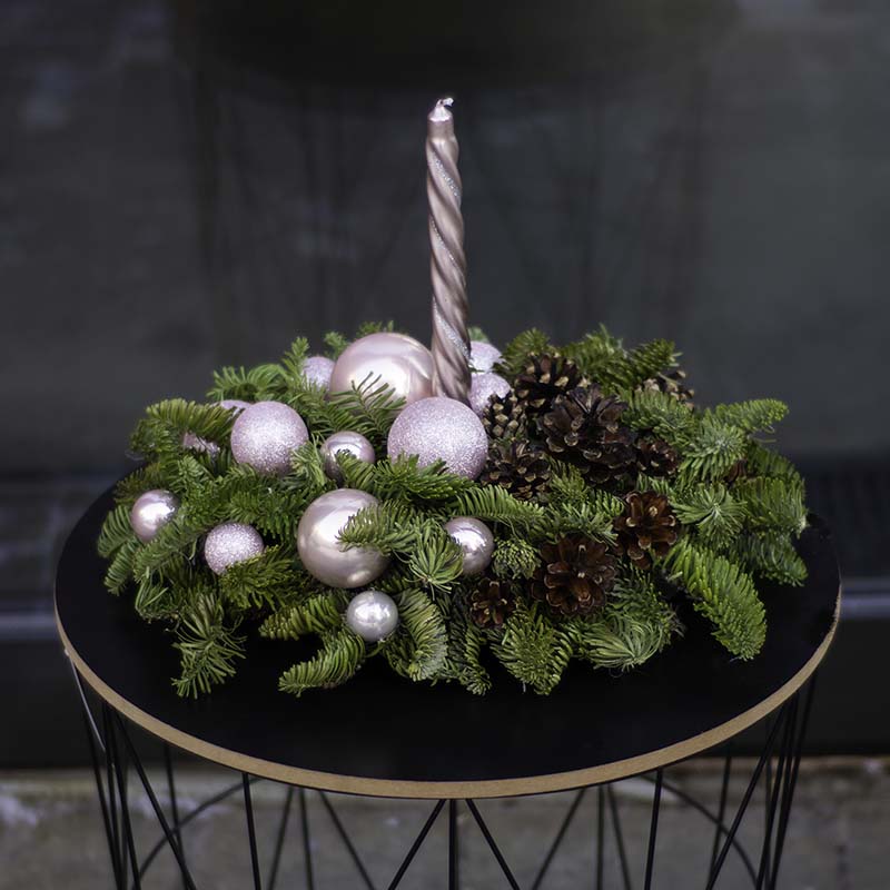 Christmas decor - Flower workshop ✿ Family flowers