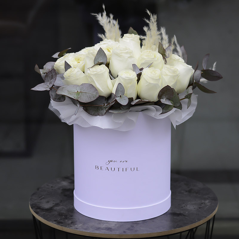 Flower cylinder "Angel's kiss"