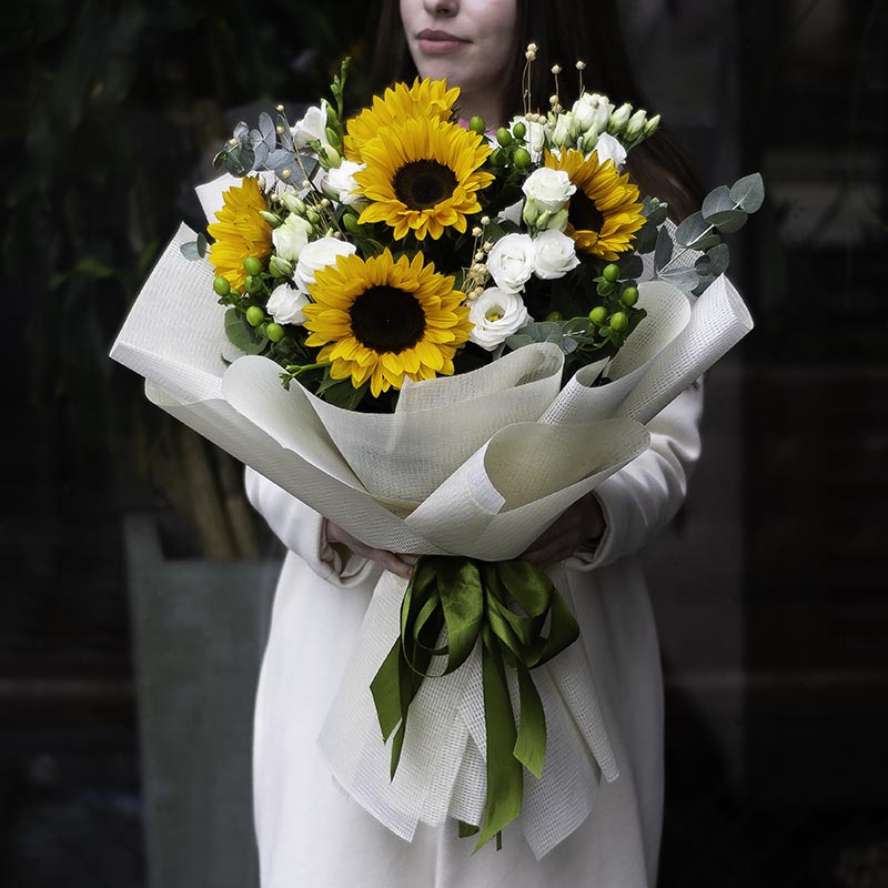 Bouquet "Sunflower delight"